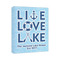 Live Love Lake Canvas Print (Personalized)