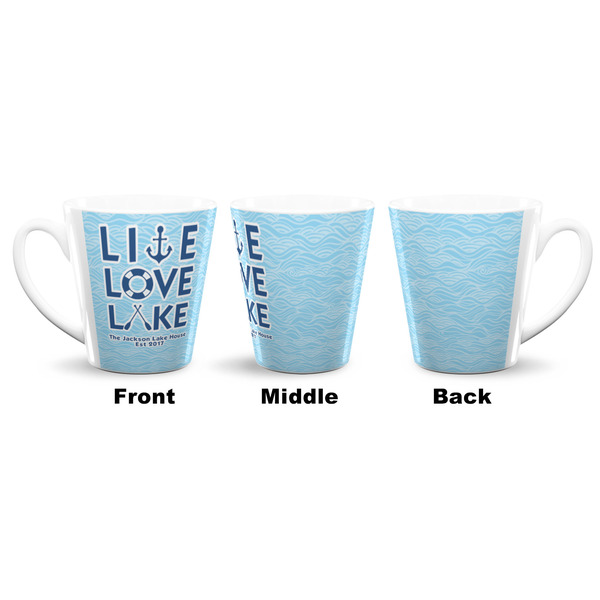 Live Love Lake 12 Oz Latte Mug - Approval