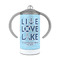 Live Love Lake 12 oz Stainless Steel Sippy Cups - FRONT