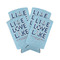 Live Love Lake Can Cooler (tall 12 oz) - Set of 4 (Personalized)