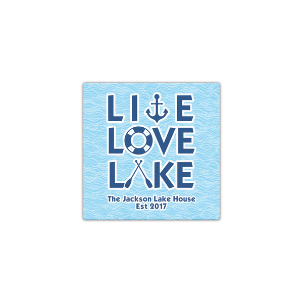Live Love Lake 12x12 - Canvas Print - Front View