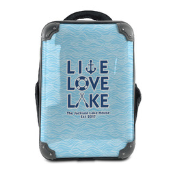 Live Love Lake 15" Hard Shell Backpack (Personalized)