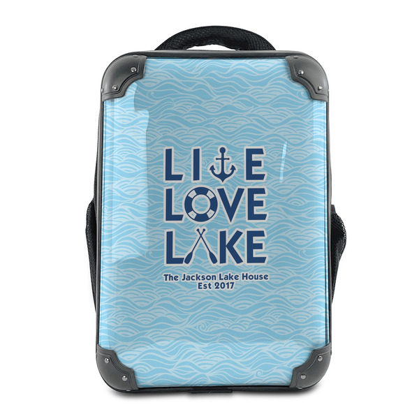 Custom Live Love Lake 15" Hard Shell Backpack (Personalized)