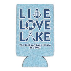 Live Love Lake Can Cooler (Personalized)