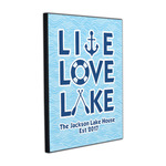 Live Love Lake Wood Prints (Personalized)