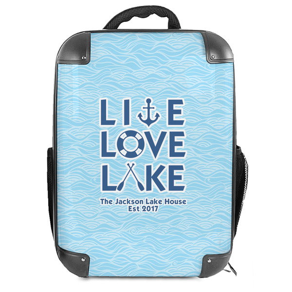 Custom Live Love Lake 18" Hard Shell Backpack (Personalized)