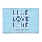 Live Love Lake 2'x3' Indoor Area Rugs - Main