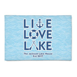 Live Love Lake Patio Rug (Personalized)