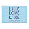 Live Love Lake 2'x3' Patio Rug - Front/Main