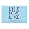 Live Love Lake 2' x 3' Patio Rug (Personalized)
