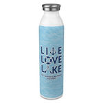 Live Love Lake 20oz Stainless Steel Water Bottle - Full Print (Personalized)