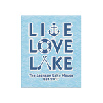 Live Love Lake Poster - Matte - 20x24 (Personalized)