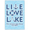 Live Love Lake 20x30 - Canvas Print - Front View