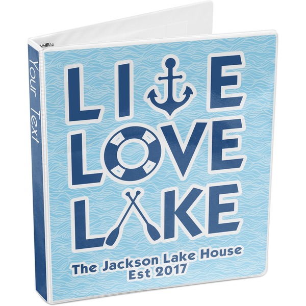 Live Love Lake 3-Ring Binder 3/4 - Main