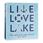 Live Love Lake 3-Ring Binder - 1 inch (Personalized)