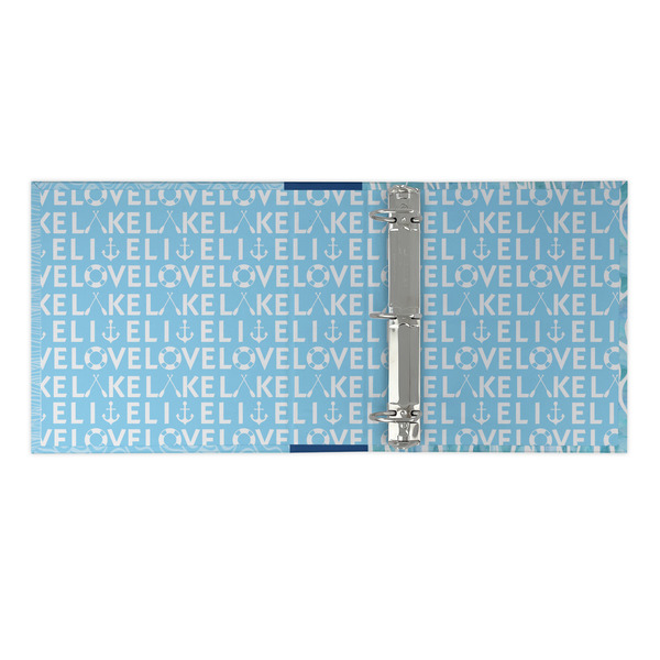 Live Love Lake 3 Ring Binders - Full Wrap - 2" - OPEN INSIDE