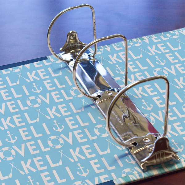 Live Love Lake 3 Ring Binders - Full Wrap - 3" - DETAIL