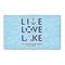 Live Love Lake 3' x 5' Patio Rug (Personalized)
