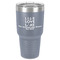 Live Love Lake 30 oz Stainless Steel Ringneck Tumbler - Grey - Front