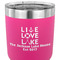 Live Love Lake 30 oz Stainless Steel Ringneck Tumbler - Pink - CLOSE UP