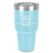 Live Love Lake 30 oz Stainless Steel Tumbler - Teal - Single-Sided (Personalized)