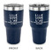 Live Love Lake 30 oz Stainless Steel Ringneck Tumblers - Navy - Double Sided - APPROVAL
