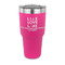 Live Love Lake 30 oz Stainless Steel Ringneck Tumblers - Pink - FRONT