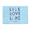 Live Love Lake 4' x 6' Indoor Area Rug (Personalized)