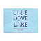 Live Love Lake 4' x 6' Patio Rug (Personalized)
