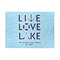 Live Love Lake 5'x7' Patio Rug - Front/Main