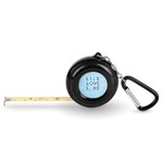 Live Love Lake Pocket Tape Measure - 6 Ft w/ Carabiner Clip (Personalized)