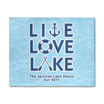 Live Love Lake 8' x 10' Indoor Area Rug (Personalized)