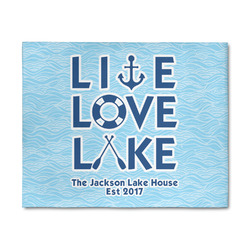 Live Love Lake 8' x 10' Patio Rug (Personalized)