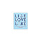 Live Love Lake Canvas Print - 8x10 (Personalized)