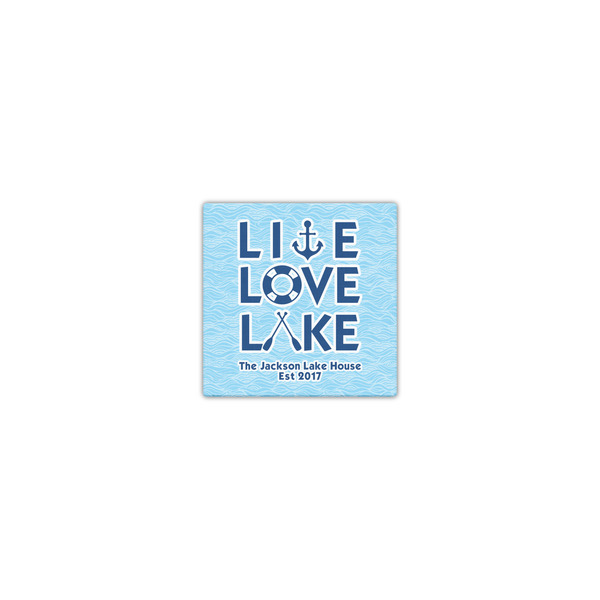 Live Love Lake 8x8 - Canvas Print - Front View