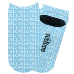 Live Love Lake Adult Ankle Socks (Personalized)