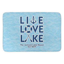 Live Love Lake Anti-Fatigue Kitchen Mat (Personalized)