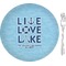 Live Love Lake Appetizer / Dessert Plate