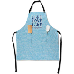 Live Love Lake Apron With Pockets w/ Name or Text