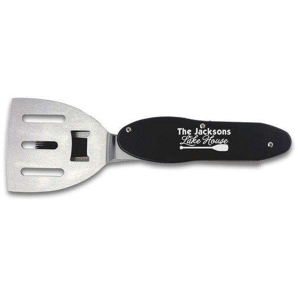 Custom Live Love Lake BBQ Tool Set - Double Sided (Personalized)