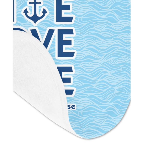 Live Love Lake Baby Bib - AFT detail