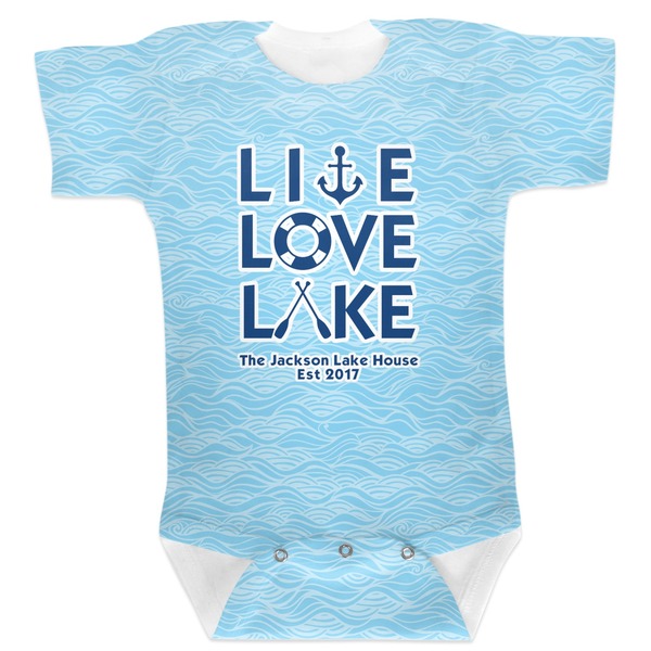 Custom Live Love Lake Baby Bodysuit (Personalized)