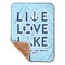 Live Love Lake Sherpa Baby Blanket - 30" x 40" w/ Name or Text