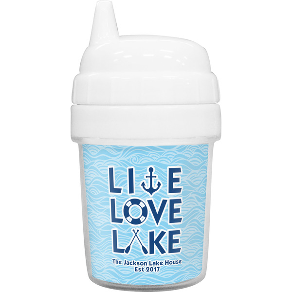 Custom Live Love Lake Baby Sippy Cup (Personalized)