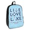 Live Love Lake Backpack - angled view