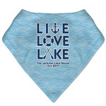 Live Love Lake Bandana Bib (Personalized)