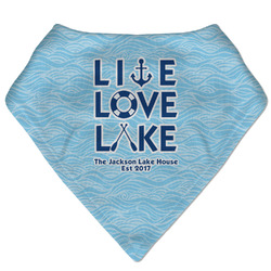 Live Love Lake Bandana Bib (Personalized)