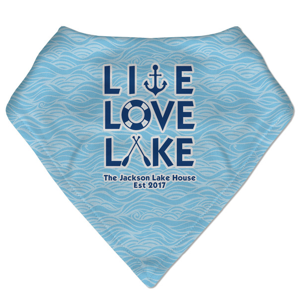 Custom Live Love Lake Bandana Bib (Personalized)