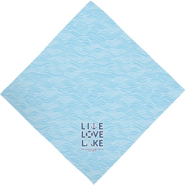 Live Love Lake Bandana - Full View