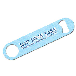 Live Love Lake Bar Bottle Opener - White w/ Name or Text